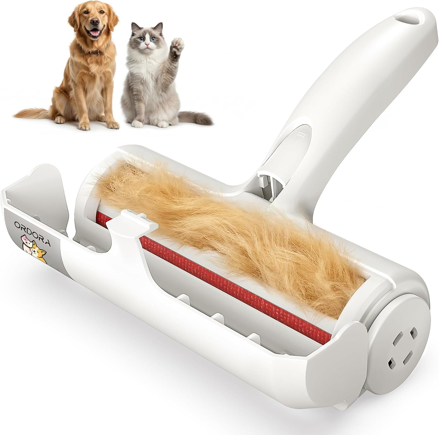 Pet Hair Removal Tool: Reusable Lint Roller for Pet Hair - Portable Pet Hair Rem