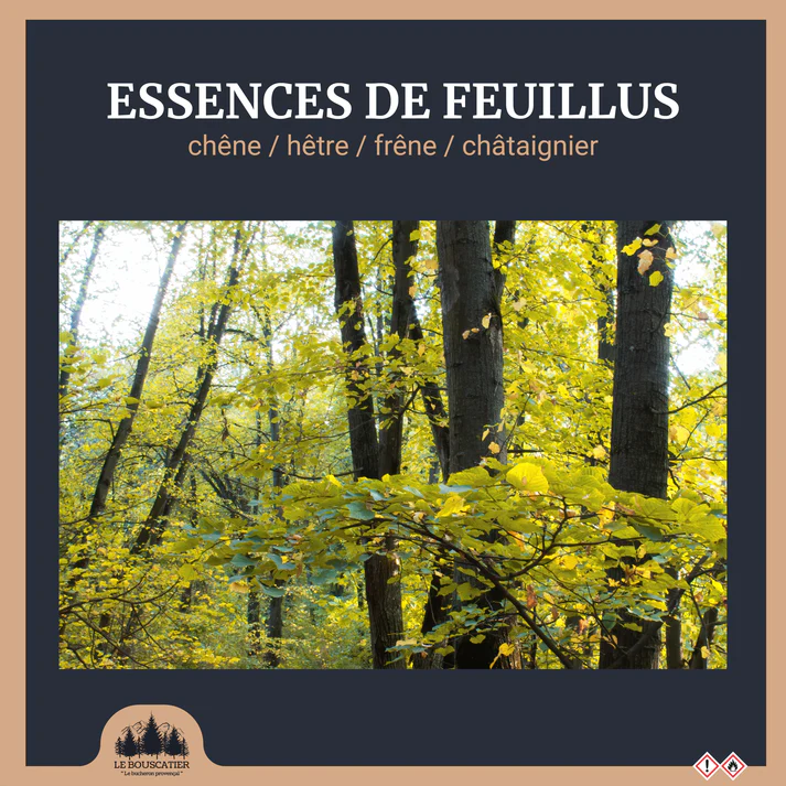 Miniature : Kit d'allumage Le Bouscatier Allumes-feu bois de chauffage, bois d’allumage
