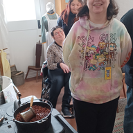 Lexington Services DTA members exploring historic artifacts and exhibits during their visit to the Stinson Pioneer Museum in Snowflake, Arizona.