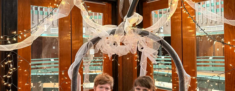 sunrise park resort outing members enjoying indoor scenery