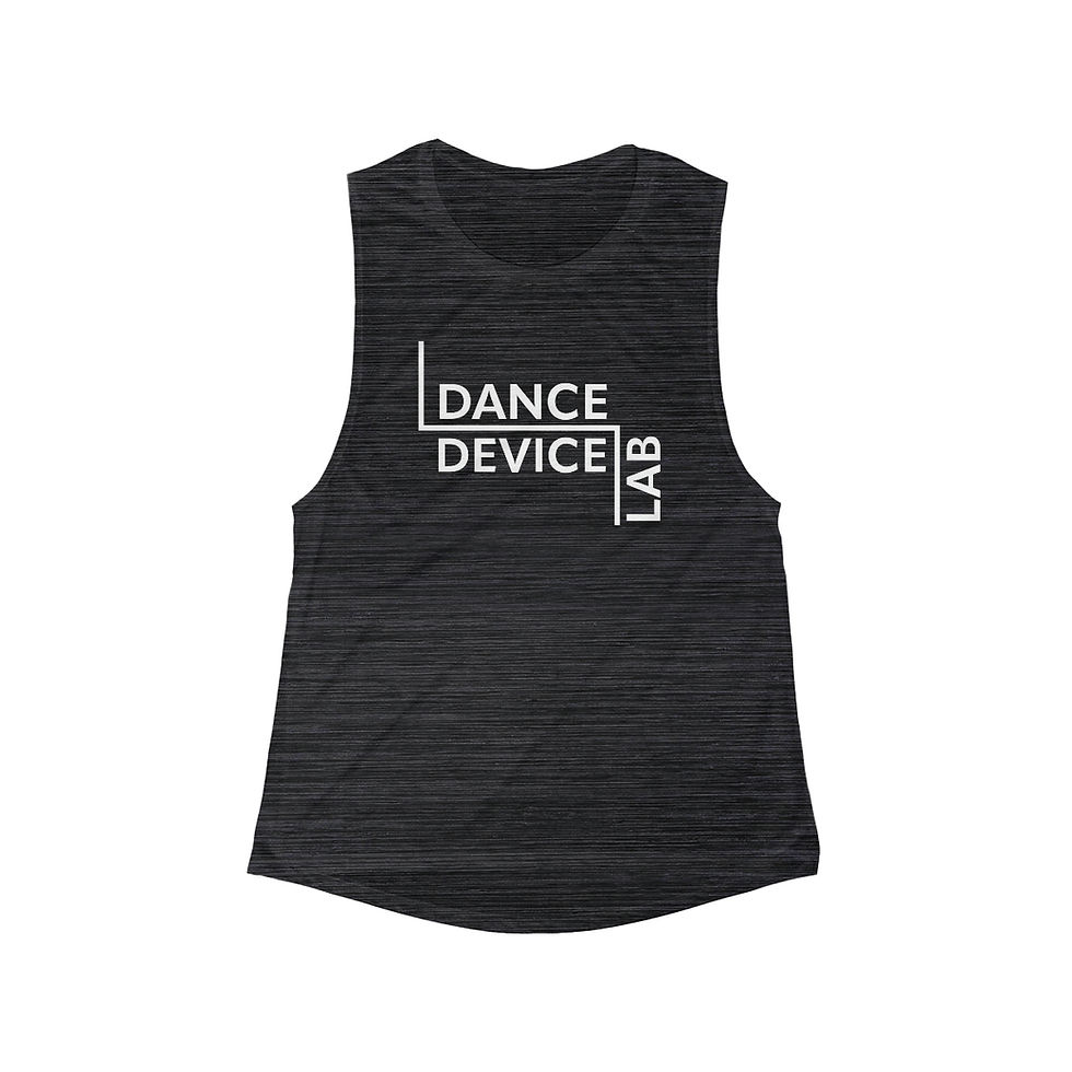 Thumbnail: DDL Flowy Scoop Muscle Tank