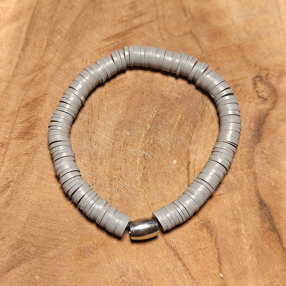 Miniature : Bracelet Katsuki - 6mm - Olives