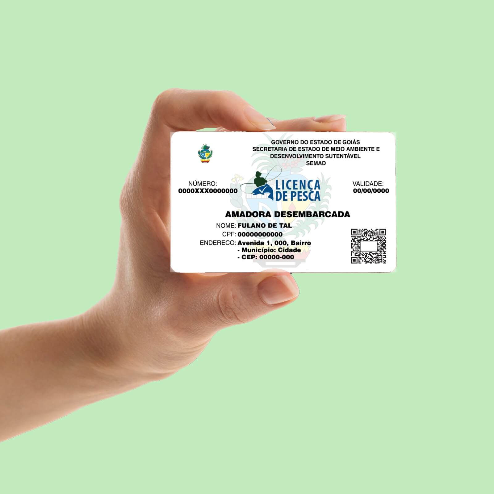 Licença de Pesca Amadora - GO