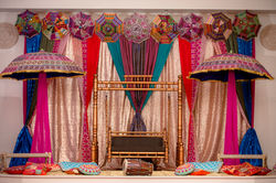 Colorful Pre-Wedding Decorations