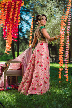 R&R Event Rentals - Bay Area Indian Wedding Decor - Backdrops & Draping, Table Linens, Centerpieces,
