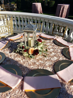 R&R Event Rentals - Bay Area Indian Wedding Decor - Backdrops & Draping, Table Linens, Centerpieces,