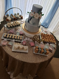 Wedding Cake & Dessert Table Decor