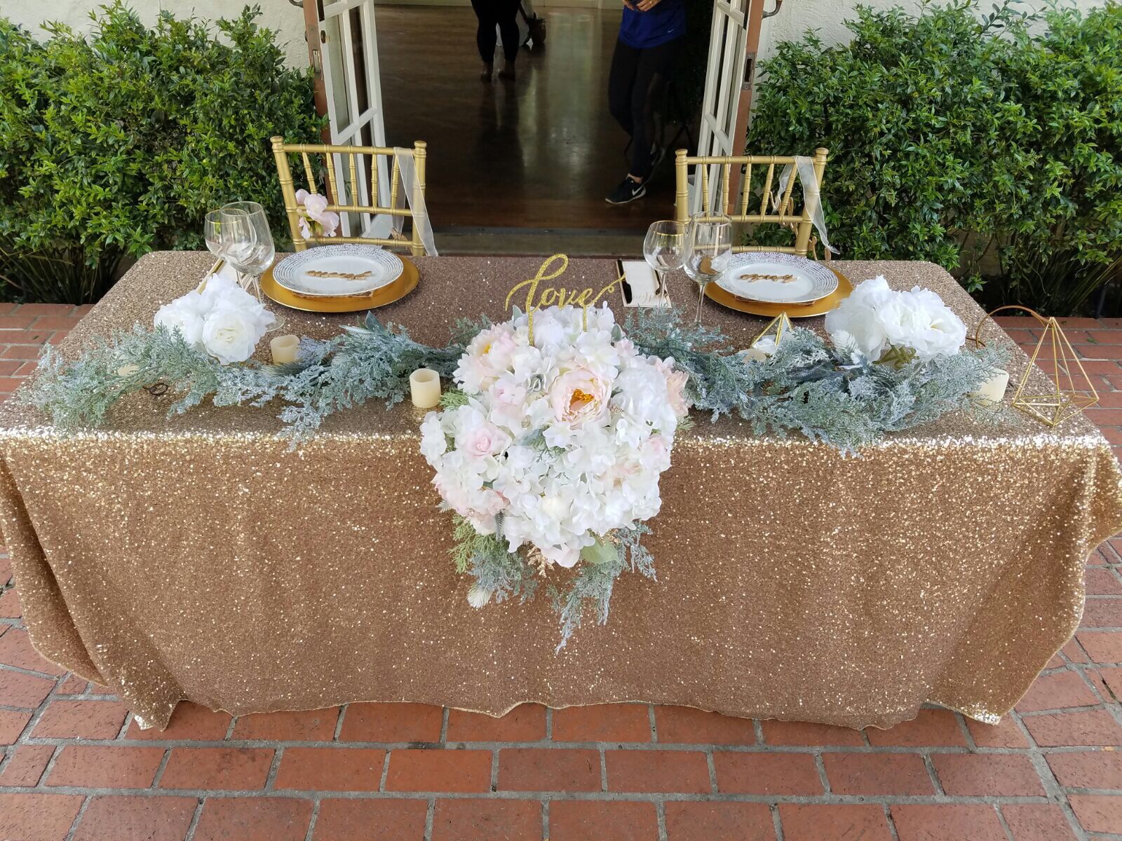 Sweet-Heart & Head Table Decor