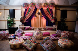 Colorful Pre-Wedding Decorations