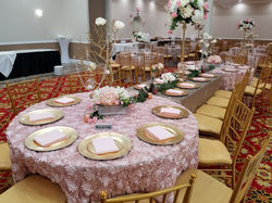 R&R Event Rentals - Bay Area Indian Wedding Decor - Backdrops & Draping, Table Linens, Centerpieces,
