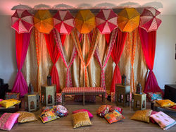Colorful Pre-Wedding Decorations