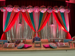 Indian Wedding Ceremony Decor, Indian Wedding Sangeet Decorations, Indian Wedding Reception Decor, J