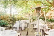 A charming event venue with lush greenery and a beautiful garden setting in Oakley, CA.