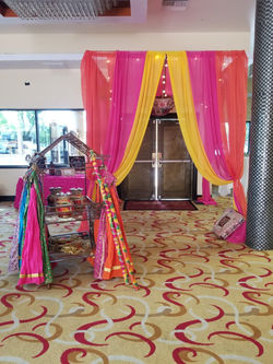 Indian Wedding Ceremony Decor, Indian Wedding Sangeet Decorations, Indian Wedding Reception Decor, J