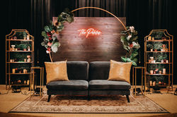 R&R Event Rentals - Bay Area Indian Wedding Decor - Backdrops & Draping, Table Linens, Centerpieces,