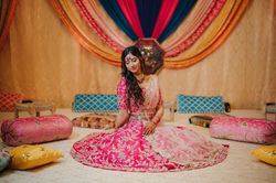 Colorful Pre-Wedding Decorations