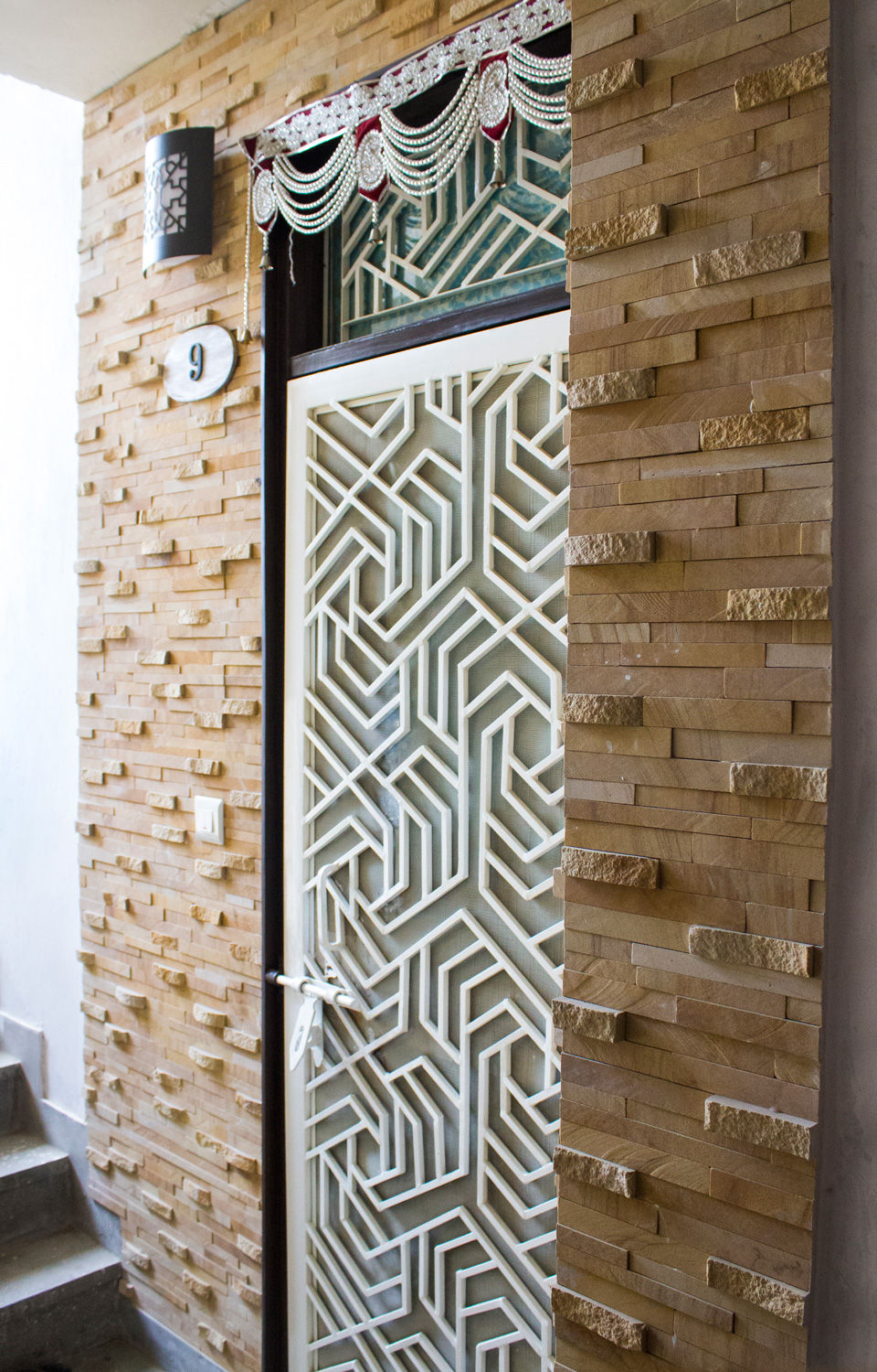 Main Entrance Stone treatment