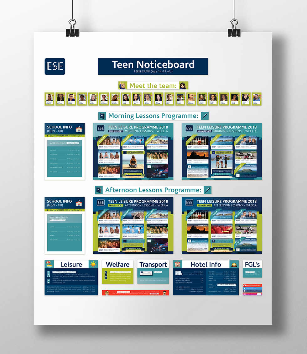 ESE Malta - Noticeboard