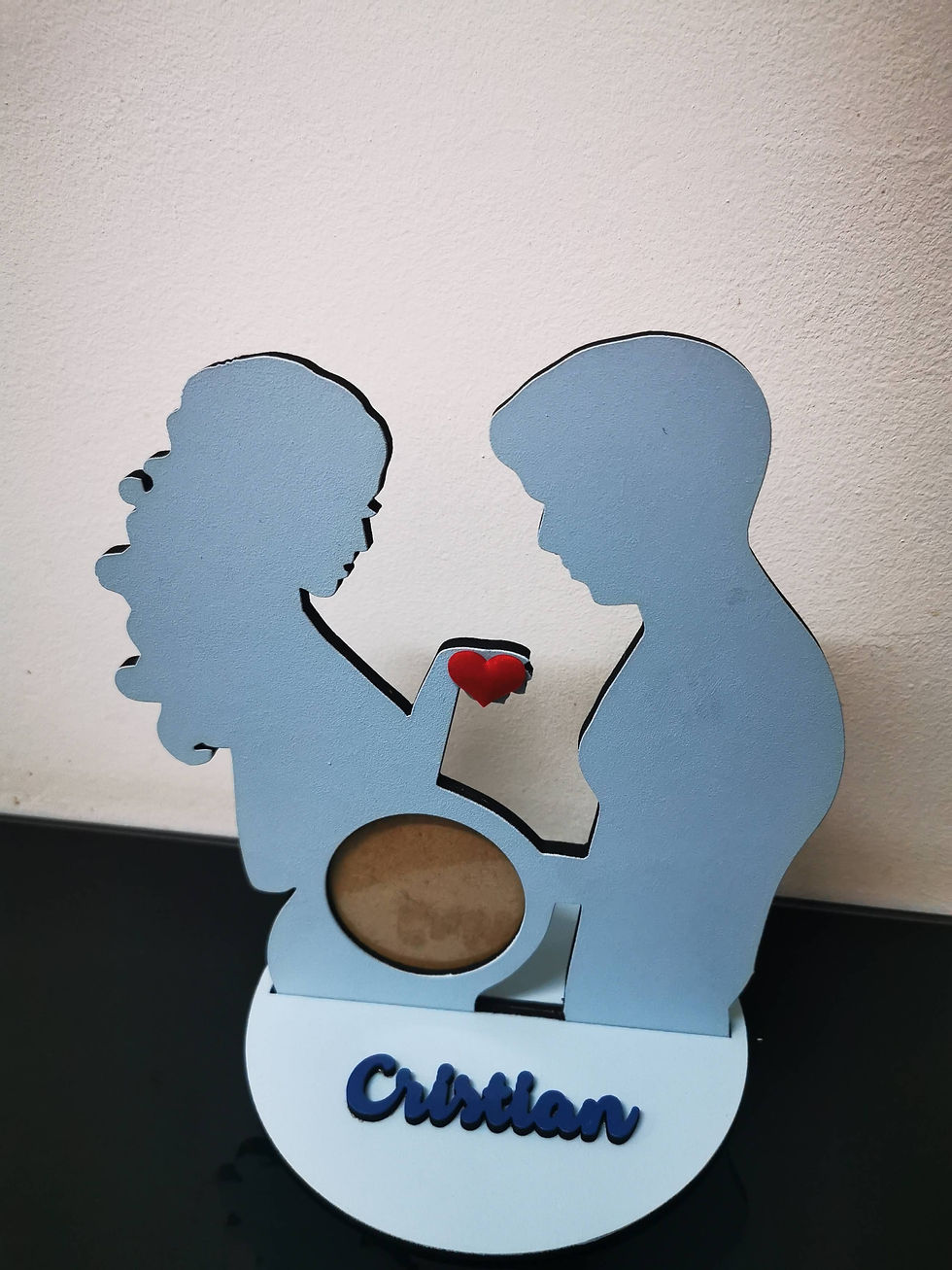 Miniatura: Moldura Ecografia Gravida ou casal Gravida