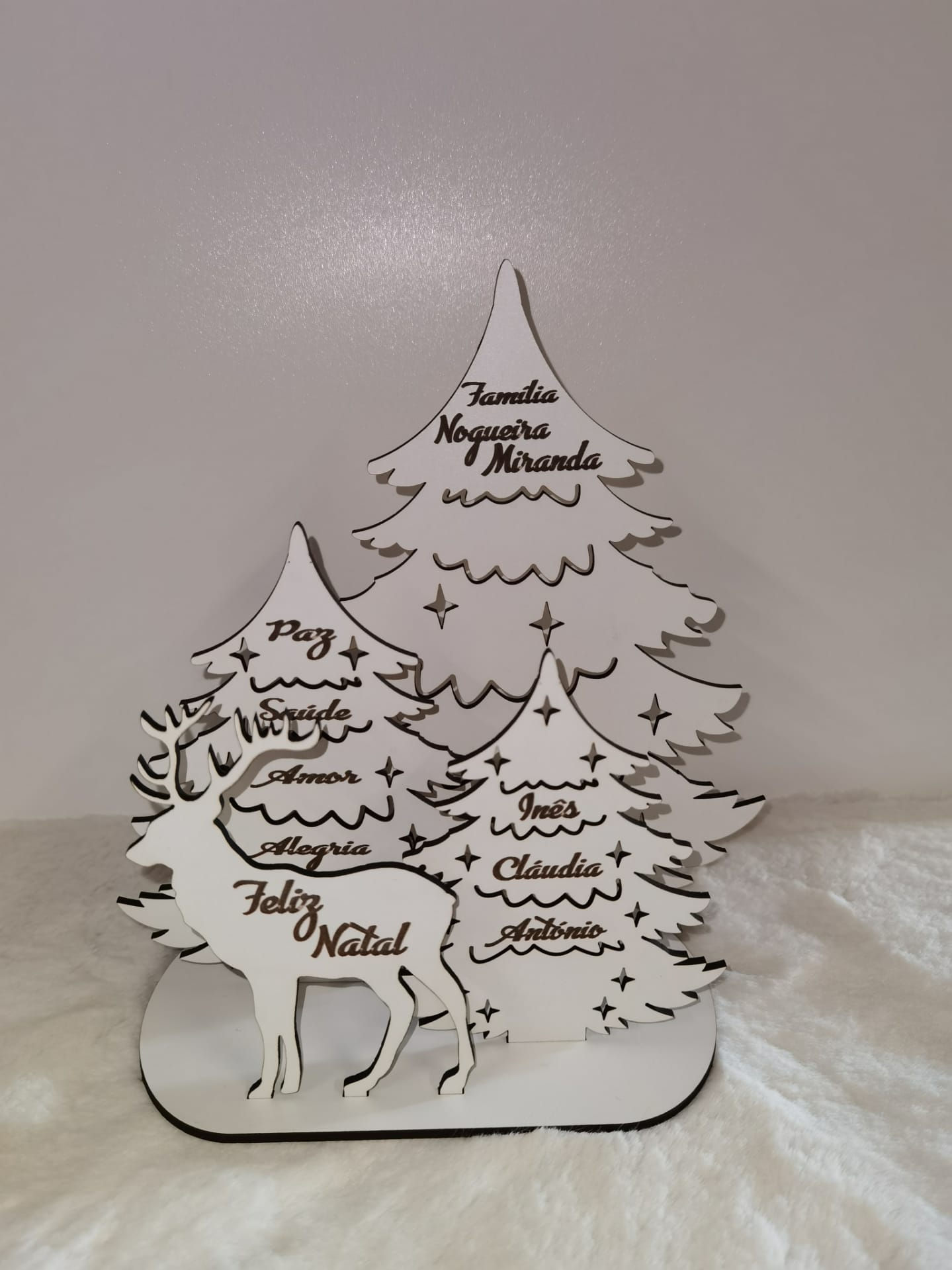 Conjunto 3 Pinheiros e Rena