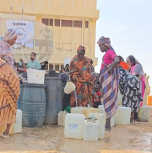 A Drink of Safety for Children and Families in Sudan