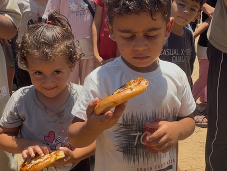 Food Aid Brings Relief to Families in Gaza