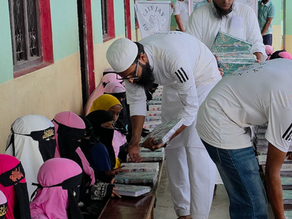 Quran Distribution Brings Comfort and Joy to Orphans
