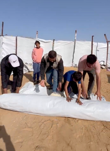 Tent When It Matters Most for a Family in Gaza
