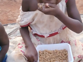 At Sunset in Sudan: The Moment Hunger Turns Into Gratitude