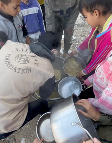 Food Aid in North Gaza: Joy in the Middle of Hardship