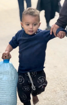 Daily Water Aid Brings Relief and Moments of Joy to Gaza’s Children