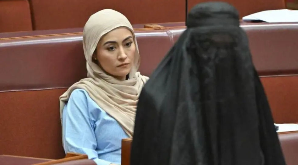 Australian Senator Suspended After Racist Burka Stunt in Parliament