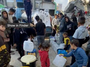 A New Flow of Hope: Water Aid for Gaza