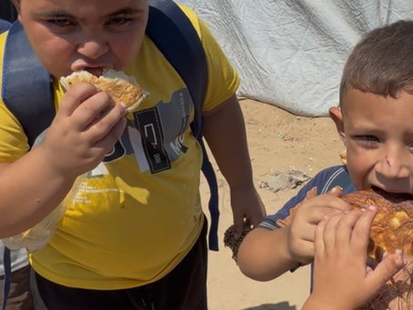 Food Aid Reaching Families in Gaza