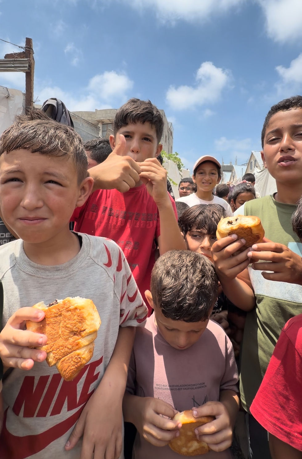Delivering Food Aid and Hope to Families in Gaza