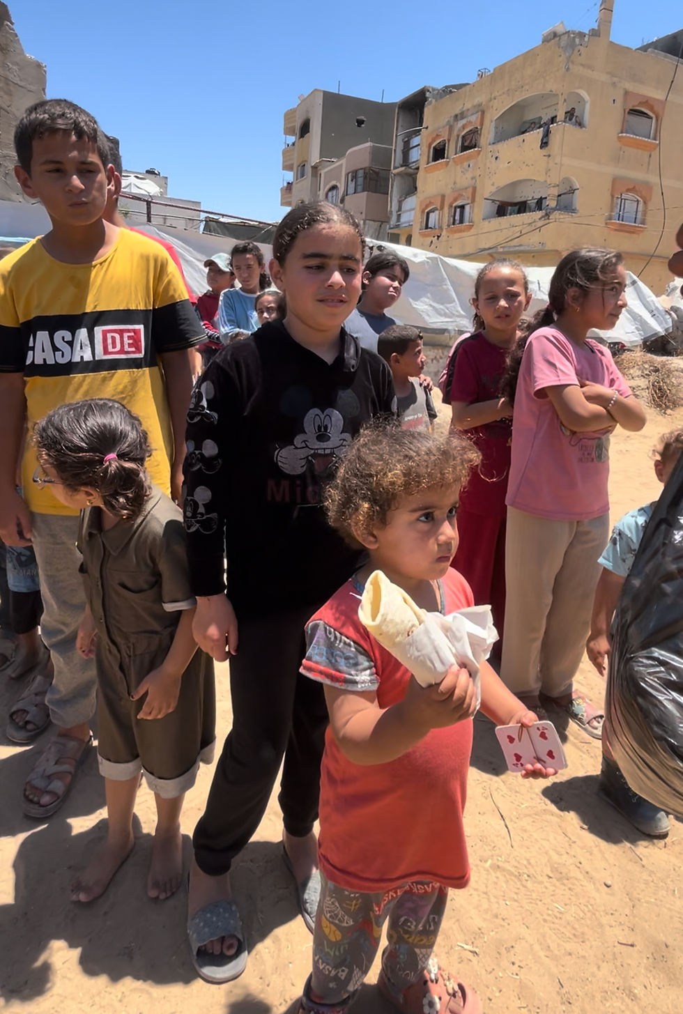 Food Aid Brings Relief to Families in Gaza