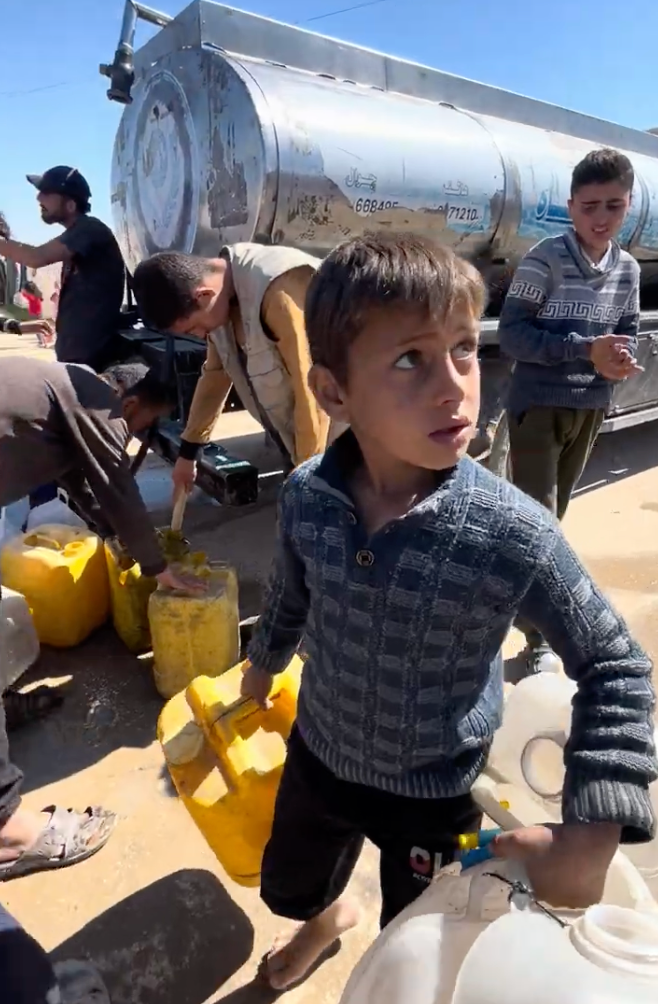 A Lifeline of Water for Gaza’s Families