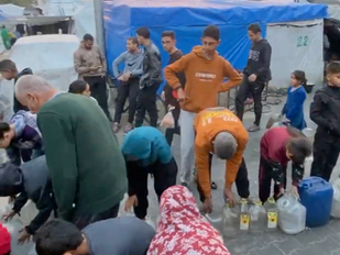 Essential Water Aid Reaches Families in Gaza