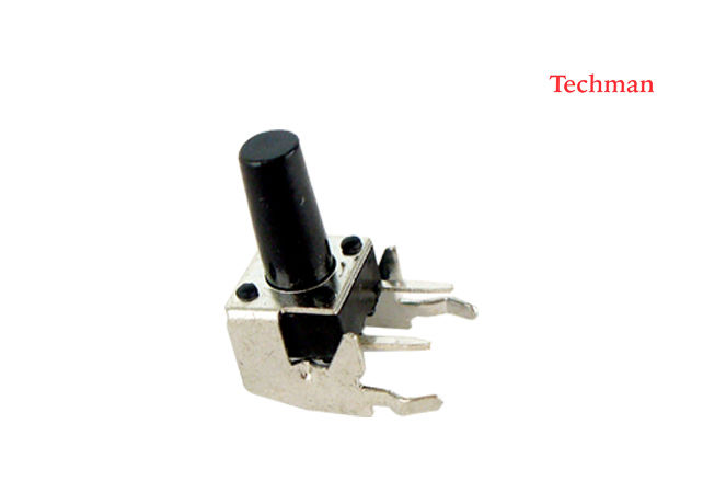 Miniatura: SW-771 /SwitchTacto Horizontal 6x6mm 2 Pin, con Bracket 2 Pin