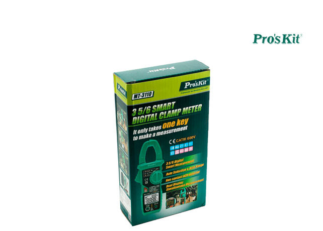 Miniatura: MT-3110 - Pinzas Voltiamperimetricas / 9 Funciones, 20 Rangos