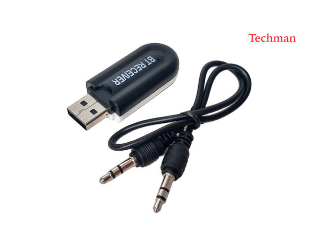 UP-BT04 - Receptor Bluetooth con USB y Auxiliar 2 en 1 - Distancia 10 Metros