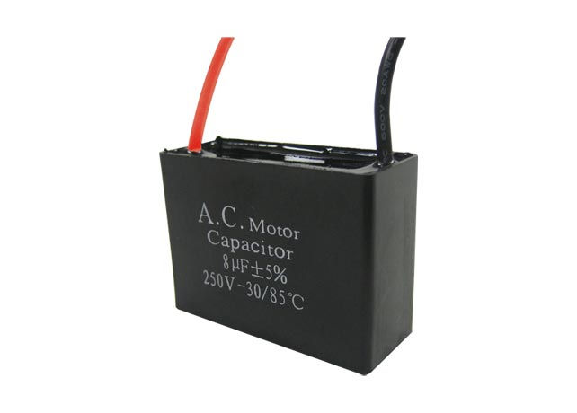 2/250BAC - Condensador polyester 250V AC para ventilador