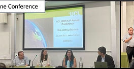 Attending the conference ‘UCL IRDR 13th Annual Conference Risk Without Borders’ and Giving a seminar at UCL.