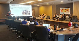 Dr. Ghaffarian’s seminar At the AFAD Presidency