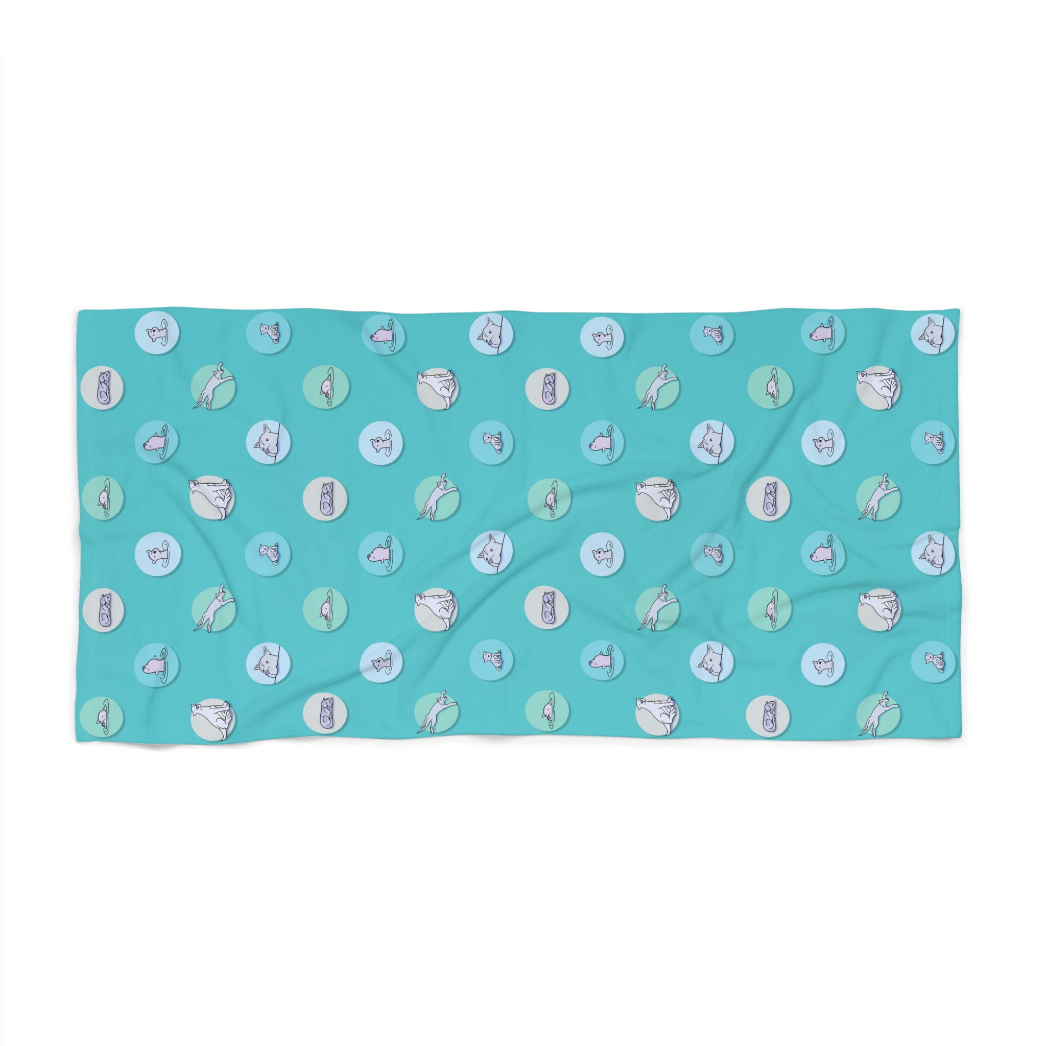 Celebration Collection 2025 | Sea Wolves Beach Towel - Blue