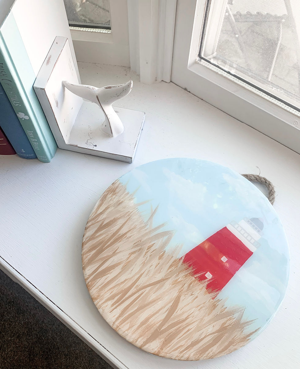 Thumbnail: 10in epoxy canvas painting
