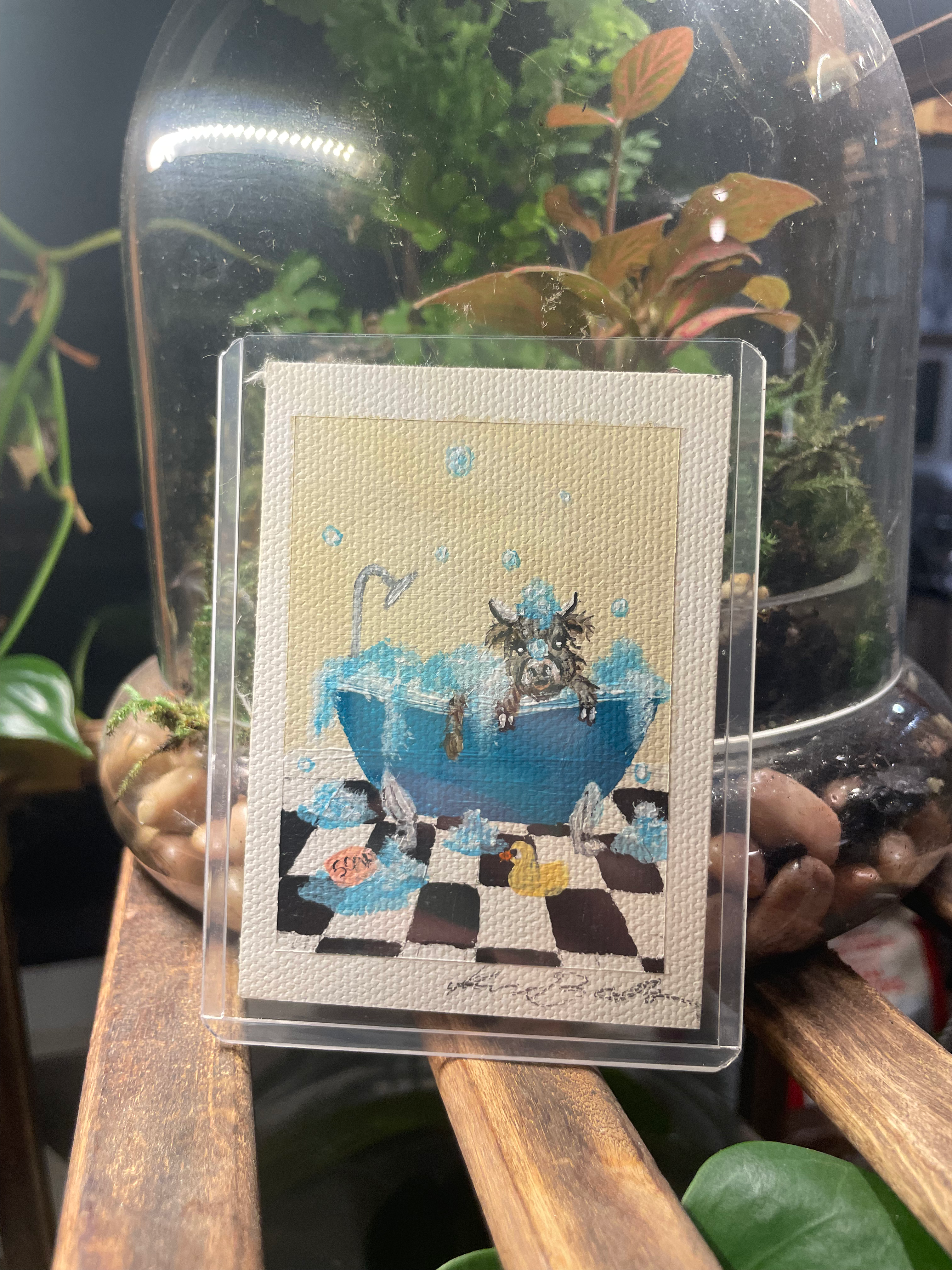 ATC Acrylic Painting