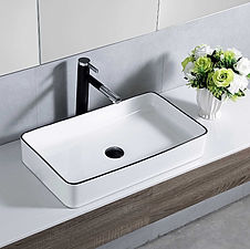 Bathroom Glass Marble Stone Basins Derrimut ZIGELL