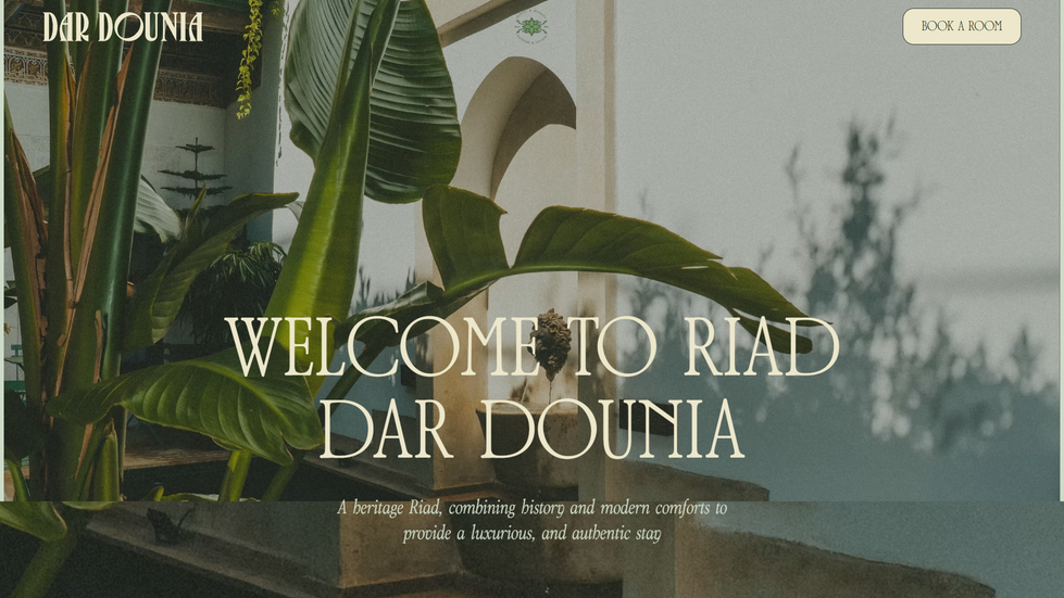 Riad Dar Dounia Website