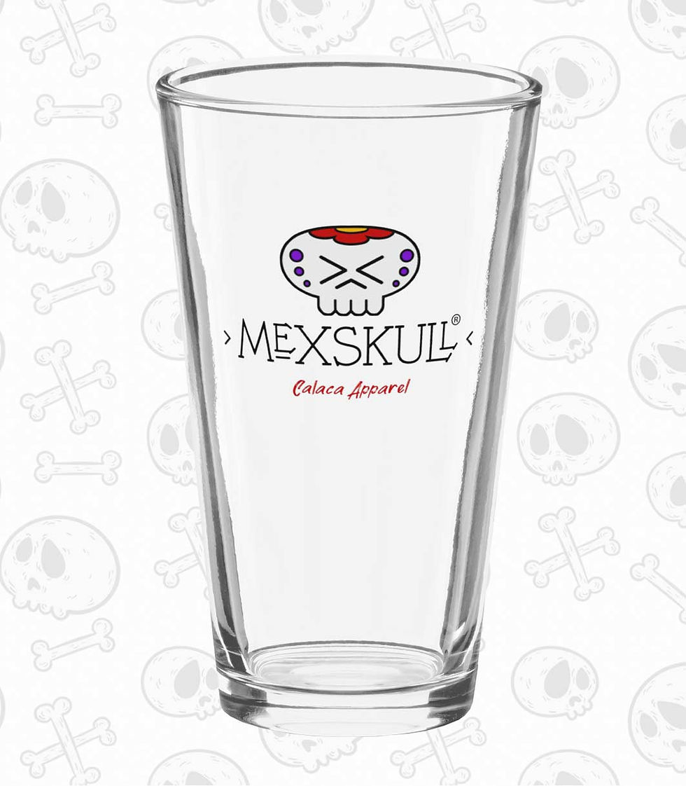 Thumbnail: MEXSKULL - shaker pint
